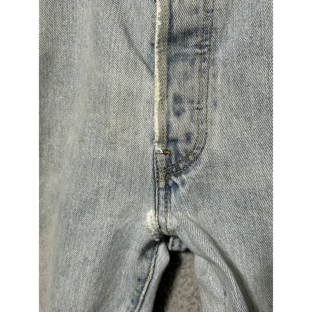 Vintage Y2K 2005‎ Levis 501xx Thrashed Distressed Button Jeans 36x34 Punk Grunge